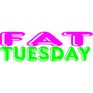 tuesday fat clipart funny cliparts transparent feb eps bookmark zip report email library pluspng