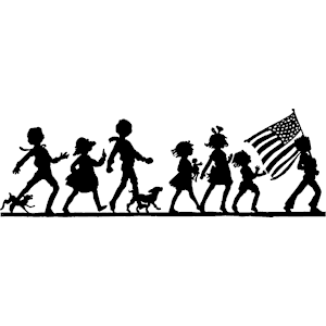 Kids Marching