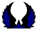 Navy Blue Star Emblem