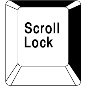 Key Scroll Lock