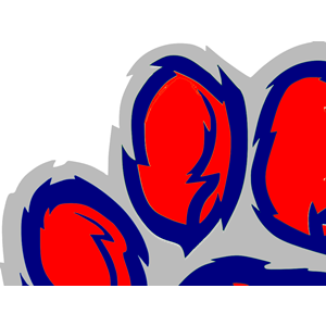 Download Blue Red Tiger Paw Clipart Cliparts Of Blue Red Tiger Paw Free Download Wmf Eps Emf Svg Png Gif Formats SVG, PNG, EPS, DXF File