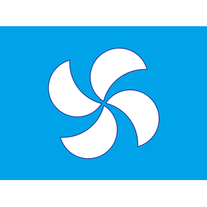 Flag of Kaneyama, Gifu