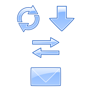 Glossy Email Icons
