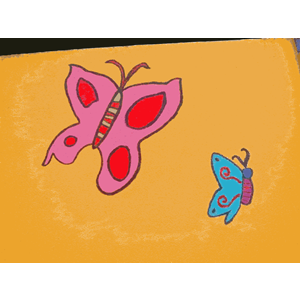 Found Mural Butterflies 3