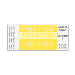 Ticket Without Fonts