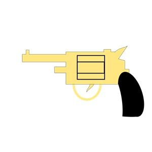 Gun. Pistol. Pistola