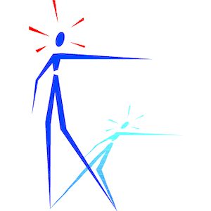 Stick Figure Pointing