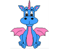 Pink Blue Dragon