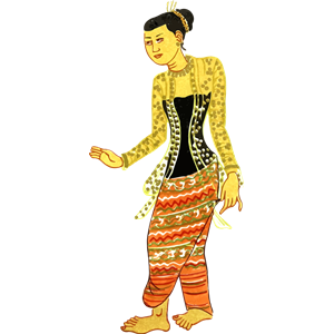 Vintage Myanmar Character