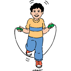 Boy With Jumping Rope
