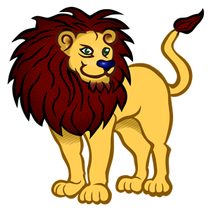 lion - coloured