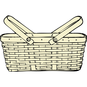 Picnic Basket clipart, cliparts of Picnic Basket free download (wmf