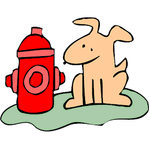 Dog with Hydrant