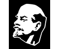 Lenin silhouette