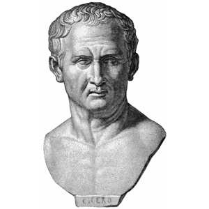 Bust Of Marcus Tullius Cicero