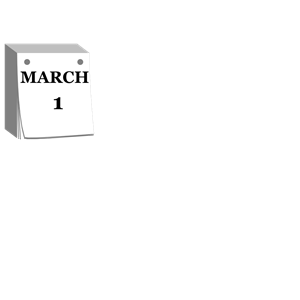 Mar1 Day Calendar