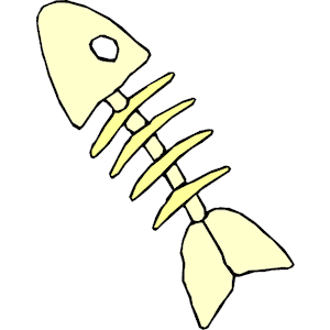 Fish Skeleton clipart, cliparts of Fish Skeleton free download (wmf
