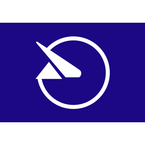 Flag of Hachiryu, Akita