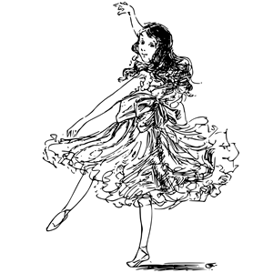 Girl dancing