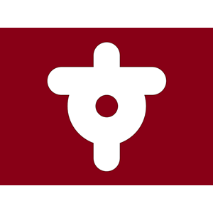 Flag of Sunagawa, Hokkaido