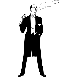 Smoking in a Tuxedo