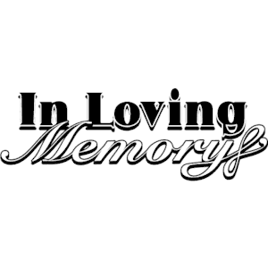In Loving Memory clipart, cliparts of In Loving Memory free download