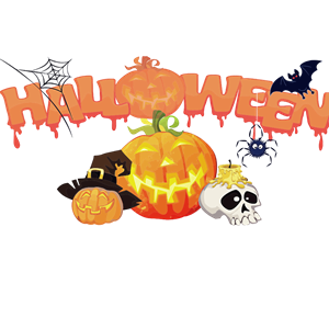 Halloween Decorations Background