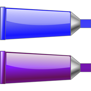 Color tube Blue Purple