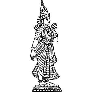 Lakshmi, goddess of proesperity