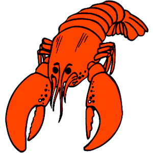 Lobster 6 clipart, cliparts of Lobster 6 free download (wmf, eps, emf