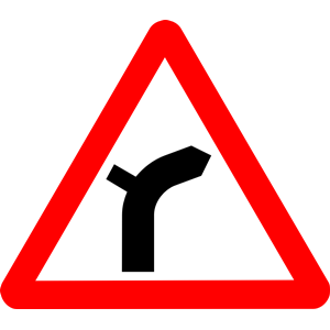 Roadsign Junc_curve
