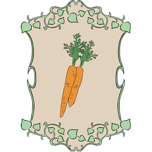 Garden Sign Carrots