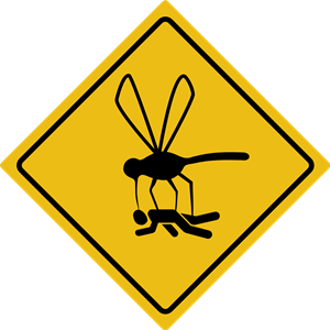 Beware of gnats sign