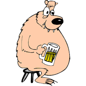 Bear Drinking