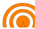 Orange-radio-tower-icon