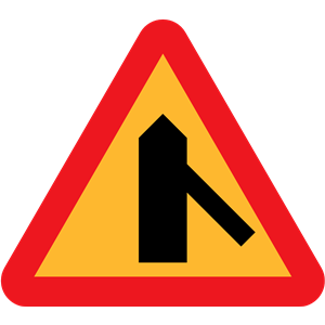 Roadlayout sign 7