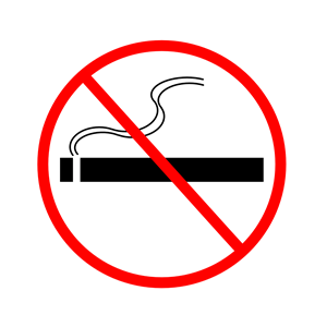 No smoking. Prohibido fumar