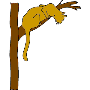 Cat in Tree clipart, cliparts of Cat in Tree free download (wmf, eps