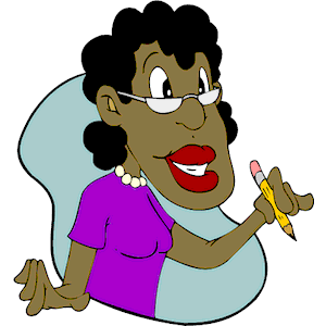 Teacher with Pencil clipart, cliparts of Teacher with Pencil free