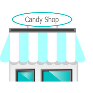 Candy Shop Front
