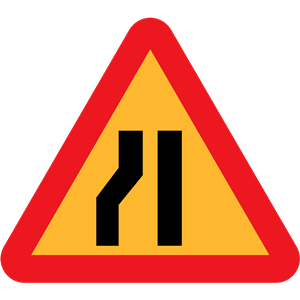 Roadlayout sign 10