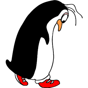 Penguin in Sneakers