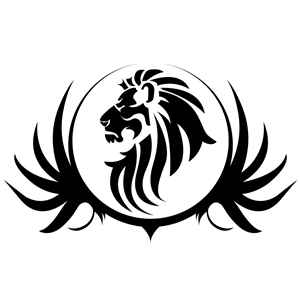 Black Lion Crest