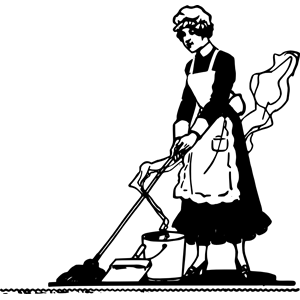Maid Cleans