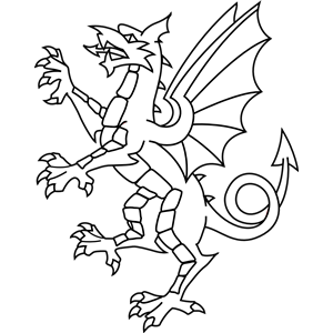 Somerset Dragon White