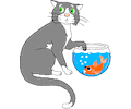 Cat Goldfish