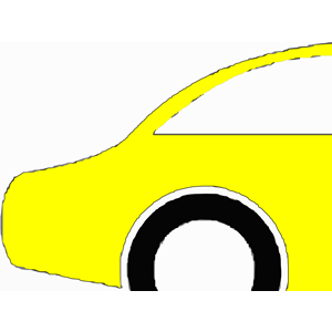Yellow Sedan