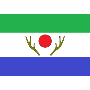 Flag of Shiokaoi, Hokkaido (alternative)