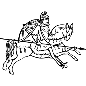 Anglo-Saxon horseman