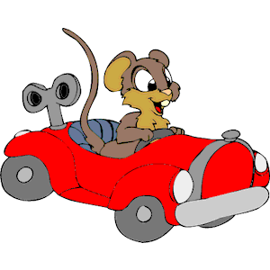 Mouse in Car
